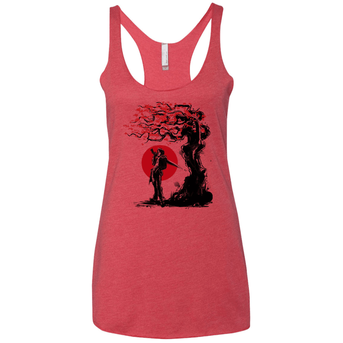 T-Shirts Vintage Red / X-Small Seed Under the Sun Women's Triblend Racerback Tank