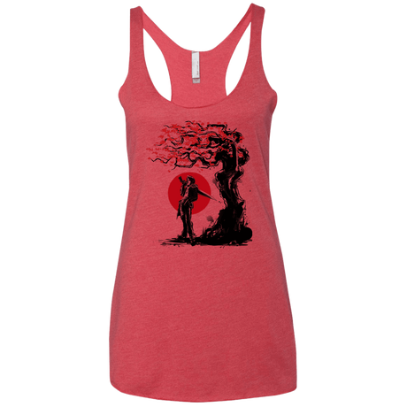 T-Shirts Vintage Red / X-Small Seed Under the Sun Women's Triblend Racerback Tank