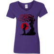 T-Shirts Purple / S Seed Under the Sun Women's V-Neck T-Shirt