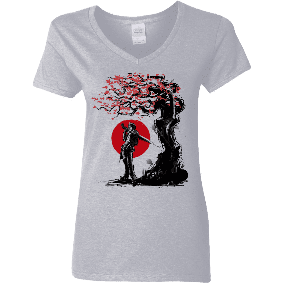 T-Shirts Sport Grey / S Seed Under the Sun Women's V-Neck T-Shirt