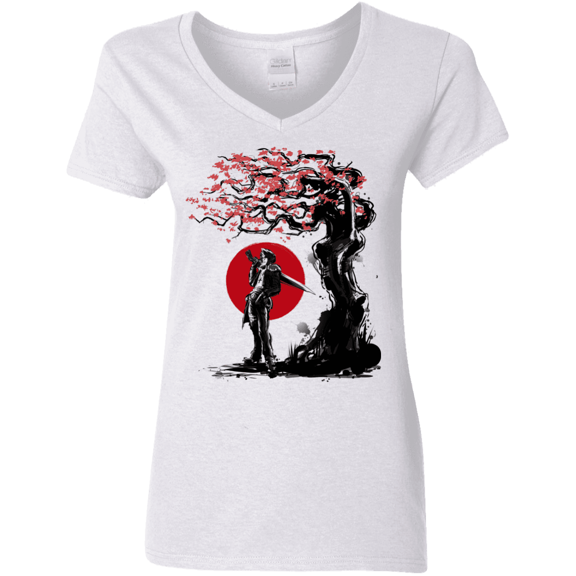 T-Shirts White / S Seed Under the Sun Women's V-Neck T-Shirt