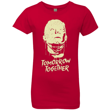 T-Shirts Red / YXS Seegson Synthetics Girls Premium T-Shirt