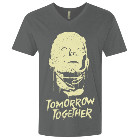 T-Shirts Heavy Metal / X-Small Seegson Synthetics Men's Premium V-Neck