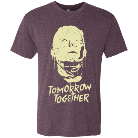 T-Shirts Vintage Purple / Small Seegson Synthetics Men's Triblend T-Shirt