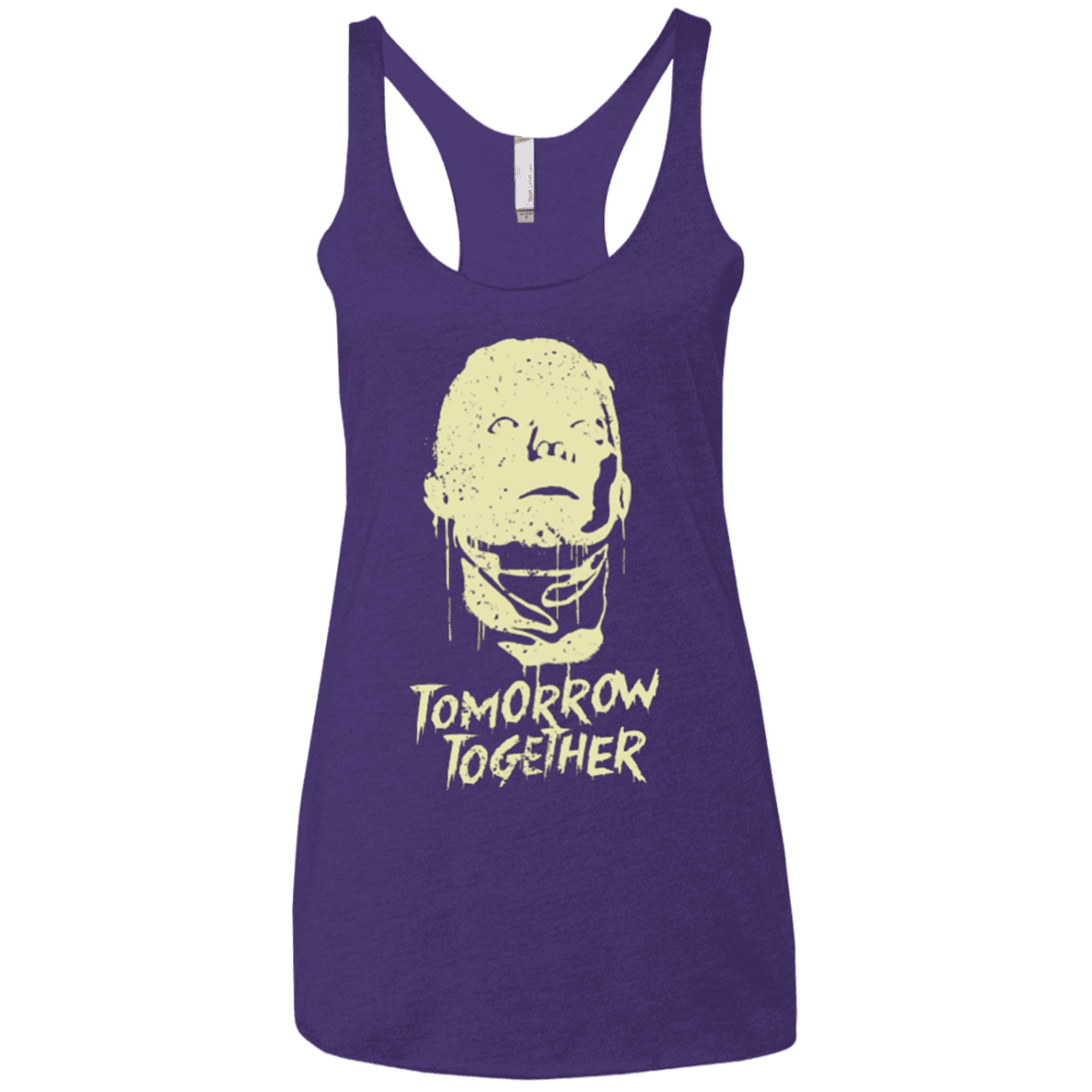 T-Shirts Purple / X-Small Seegson Synthetics Women's Triblend Racerback Tank