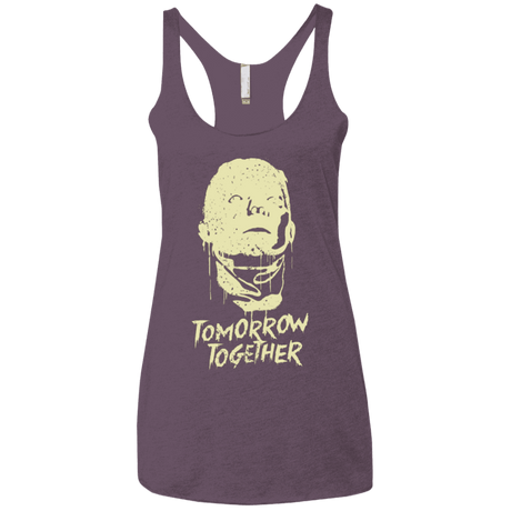 T-Shirts Vintage Purple / X-Small Seegson Synthetics Women's Triblend Racerback Tank