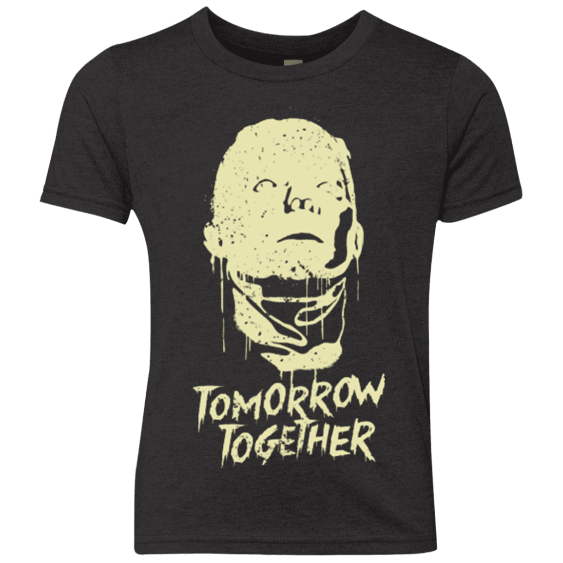 T-Shirts Vintage Black / YXS Seegson Synthetics Youth Triblend T-Shirt