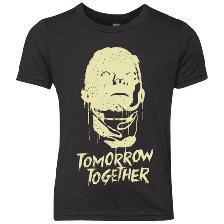 T-Shirts Vintage Black / YXS Seegson Synthetics Youth Triblend T-Shirt