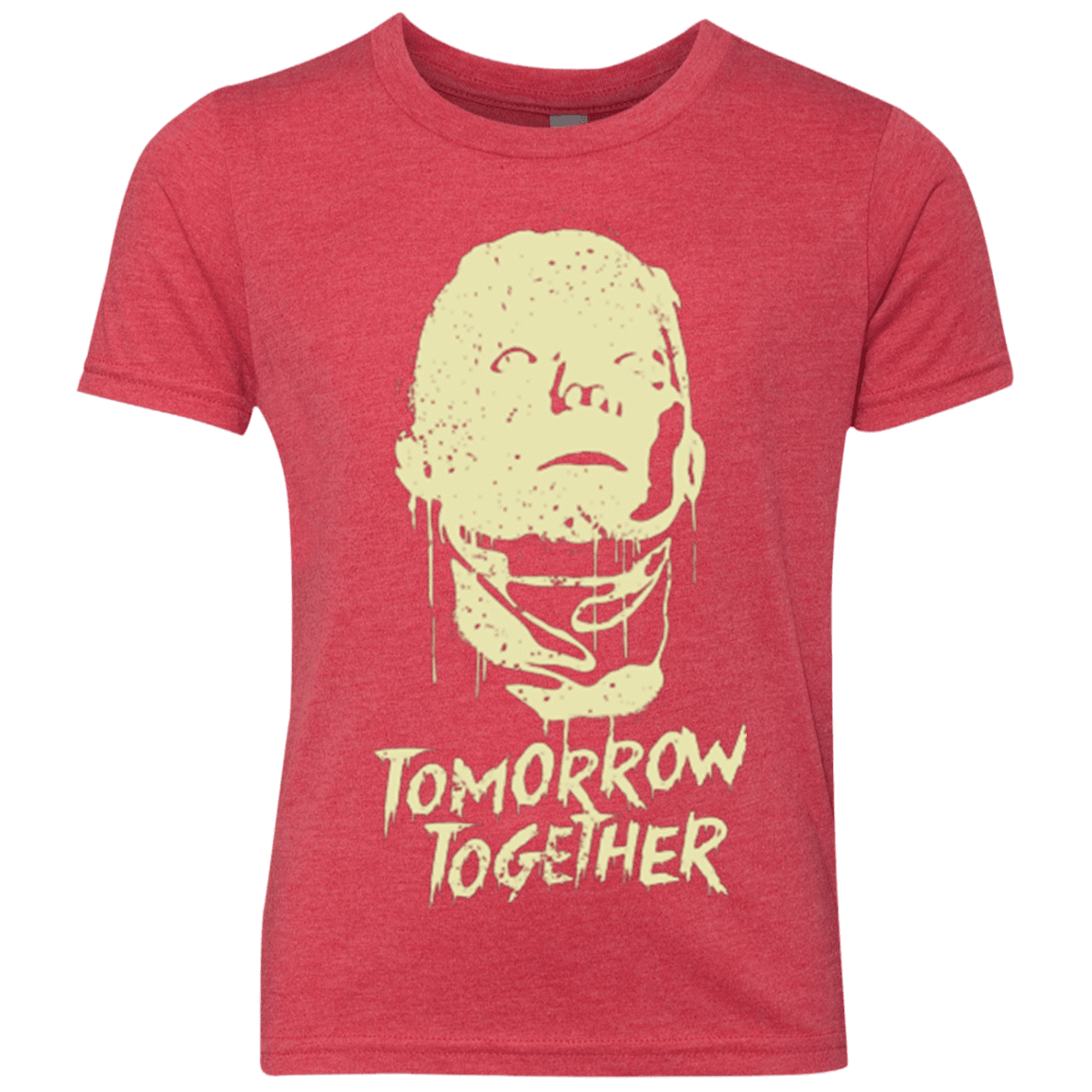 T-Shirts Vintage Red / YXS Seegson Synthetics Youth Triblend T-Shirt