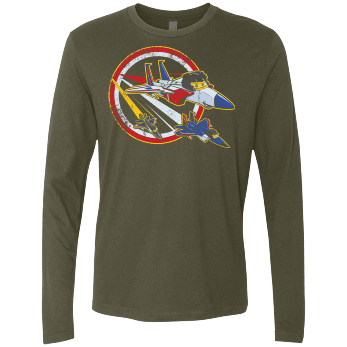 T-Shirts Military Green / Small Seekers Conquest Men's Premium Long Sleeve