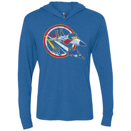 T-Shirts Vintage Royal / X-Small Seekers Conquest Triblend Long Sleeve Hoodie Tee