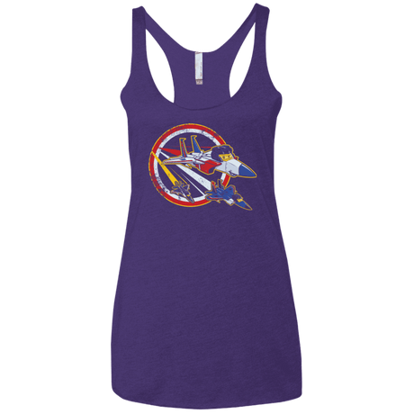 T-Shirts Purple / X-Small Seekers Conquest Women's Triblend Racerback Tank