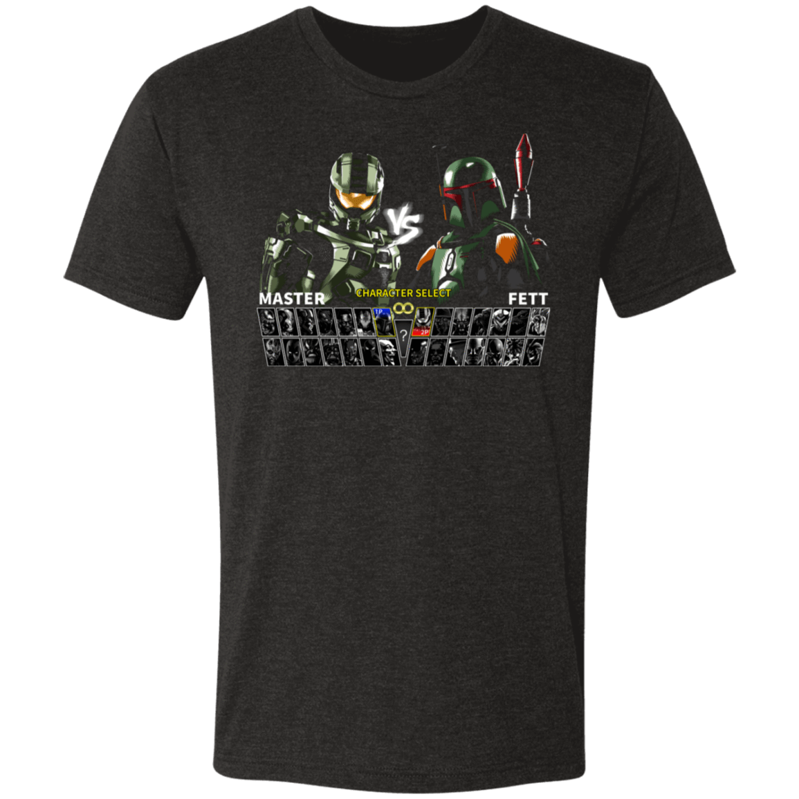 T-Shirts Vintage Black / S Select Master vs Hunter Men's Triblend T-Shirt