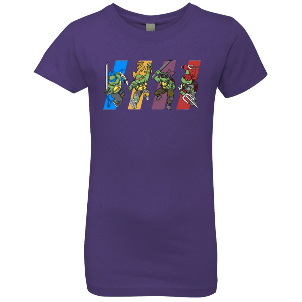 T-Shirts Purple Rush / YXS Select your Ninja Girls Premium T-Shirt