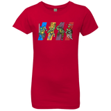 T-Shirts Red / YXS Select your Ninja Girls Premium T-Shirt