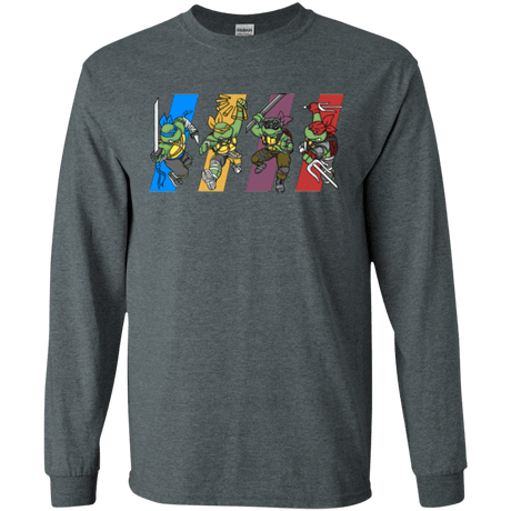 T-Shirts Dark Heather / S Select your Ninja Men's Long Sleeve T-Shirt