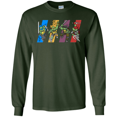 T-Shirts Forest Green / S Select your Ninja Men's Long Sleeve T-Shirt