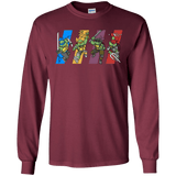 T-Shirts Maroon / S Select your Ninja Men's Long Sleeve T-Shirt