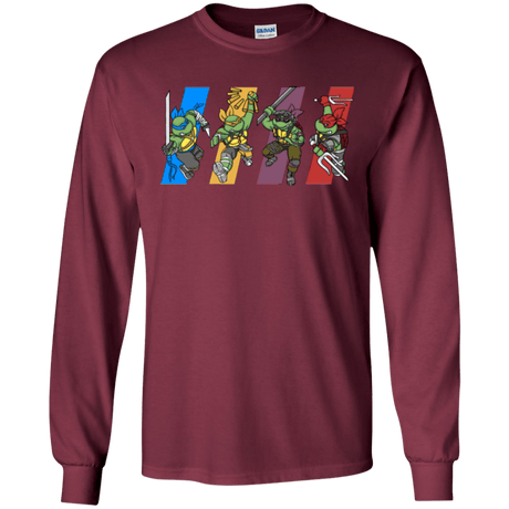 T-Shirts Maroon / S Select your Ninja Men's Long Sleeve T-Shirt