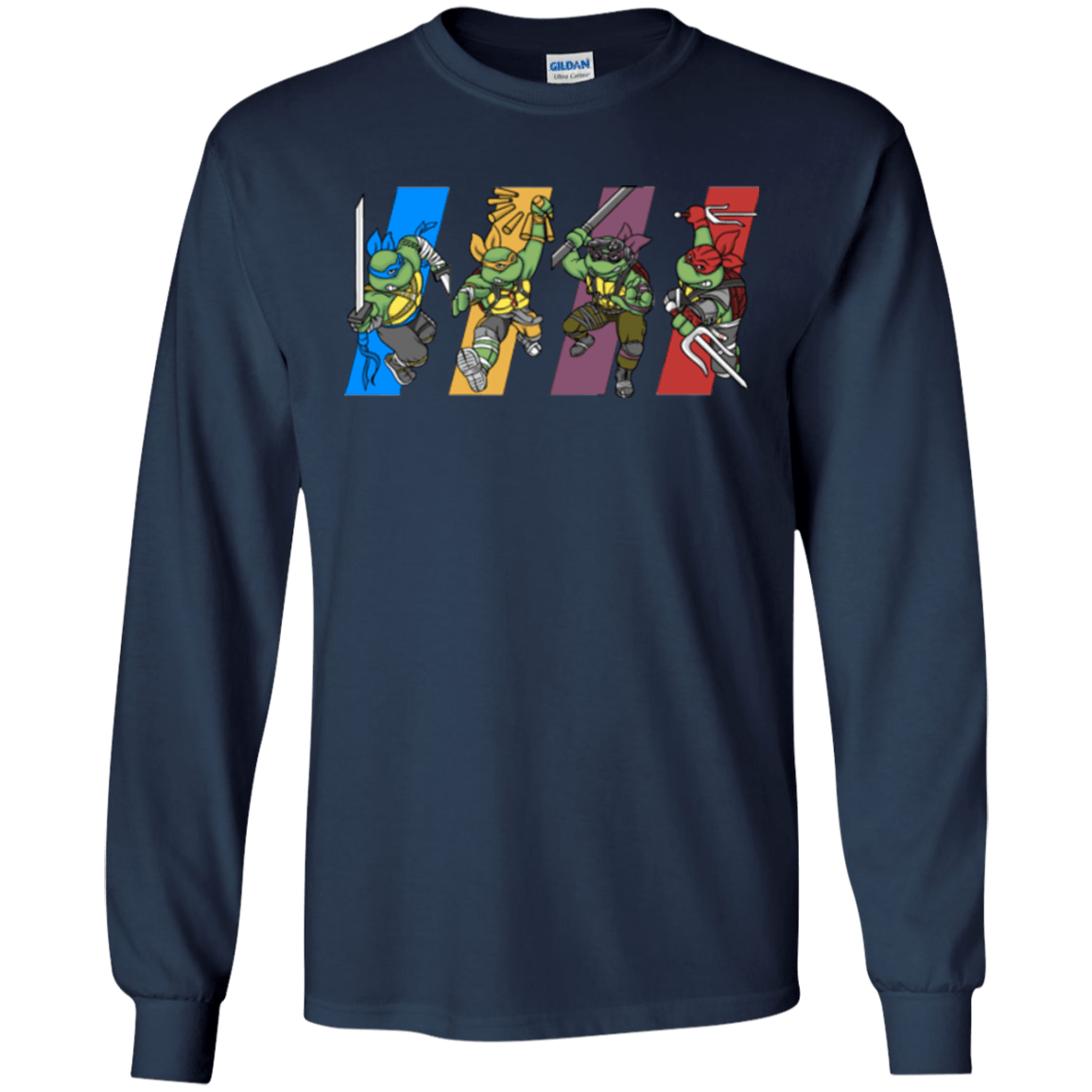 T-Shirts Navy / S Select your Ninja Men's Long Sleeve T-Shirt