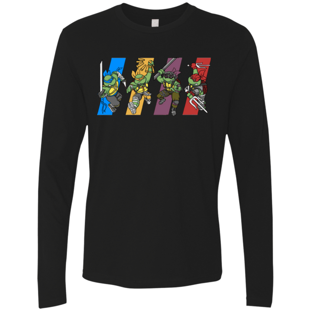T-Shirts Black / S Select your Ninja Men's Premium Long Sleeve