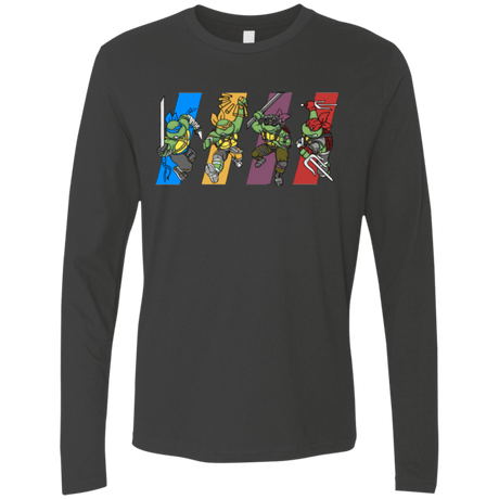 T-Shirts Heavy Metal / S Select your Ninja Men's Premium Long Sleeve