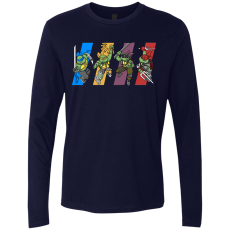 T-Shirts Midnight Navy / S Select your Ninja Men's Premium Long Sleeve