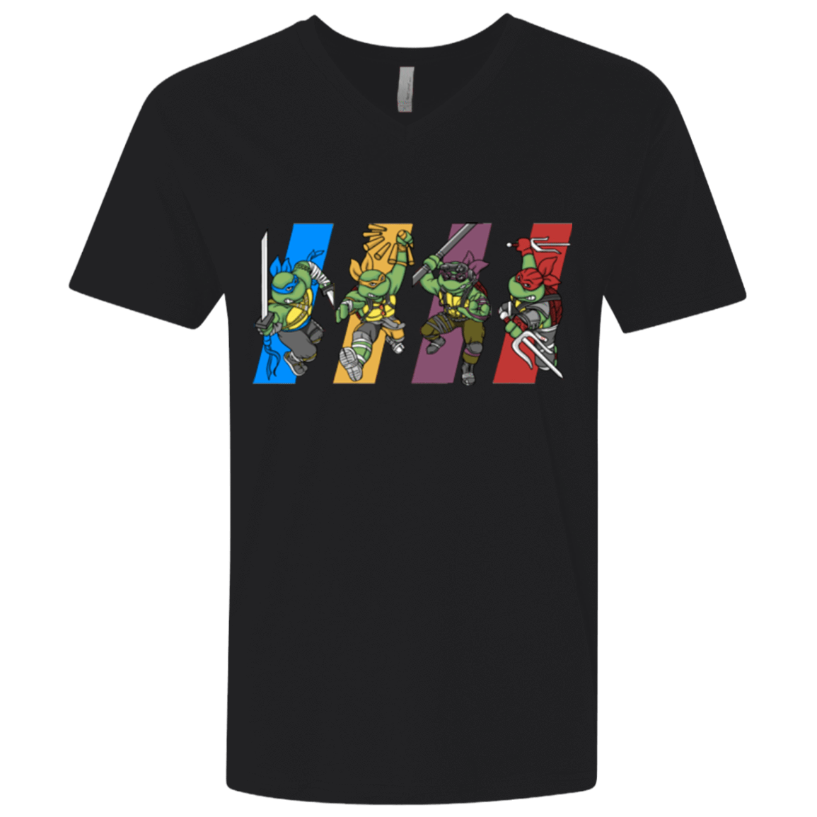 T-Shirts Black / X-Small Select your Ninja Men's Premium V-Neck