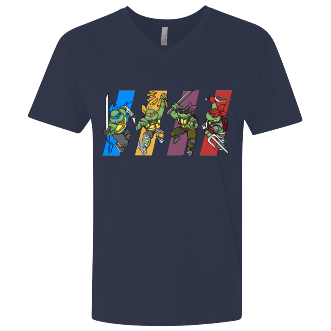 T-Shirts Midnight Navy / X-Small Select your Ninja Men's Premium V-Neck