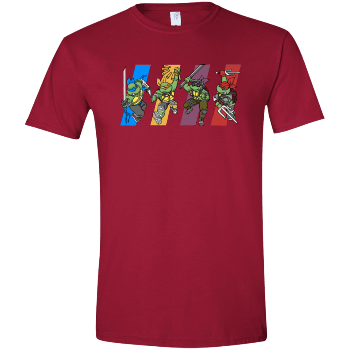 T-Shirts Cardinal Red / S Select your Ninja Men's Semi-Fitted Softstyle