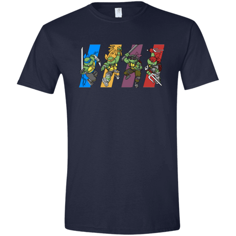 T-Shirts Navy / X-Small Select your Ninja Men's Semi-Fitted Softstyle