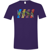T-Shirts Purple / S Select your Ninja Men's Semi-Fitted Softstyle
