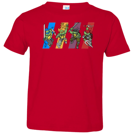 T-Shirts Red / 2T Select your Ninja Toddler Premium T-Shirt