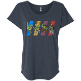 T-Shirts Vintage Navy / X-Small Select your Ninja Triblend Dolman Sleeve