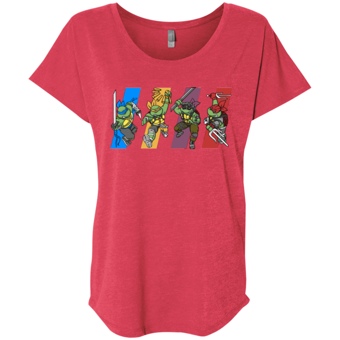 T-Shirts Vintage Red / X-Small Select your Ninja Triblend Dolman Sleeve