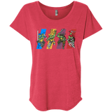 T-Shirts Vintage Red / X-Small Select your Ninja Triblend Dolman Sleeve