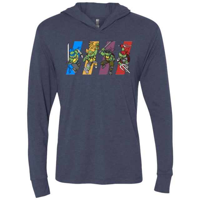 T-Shirts Vintage Navy / X-Small Select your Ninja Triblend Long Sleeve Hoodie Tee