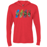 T-Shirts Vintage Red / X-Small Select your Ninja Triblend Long Sleeve Hoodie Tee