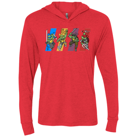 T-Shirts Vintage Red / X-Small Select your Ninja Triblend Long Sleeve Hoodie Tee