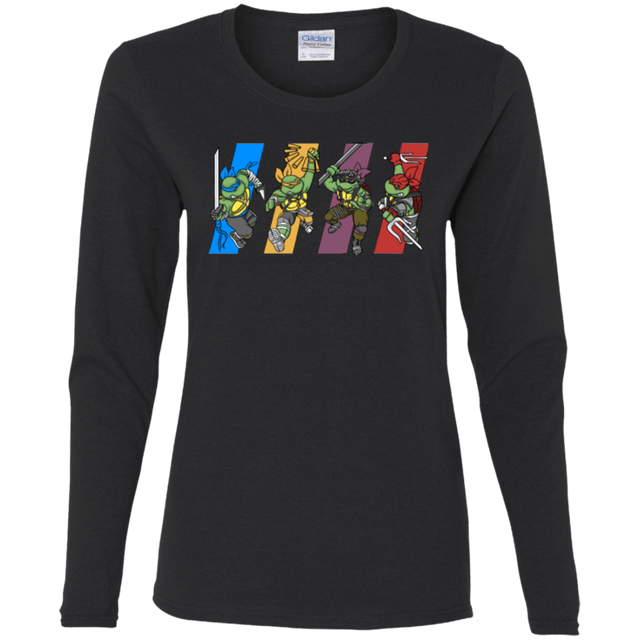 T-Shirts Black / S Select your Ninja Women's Long Sleeve T-Shirt