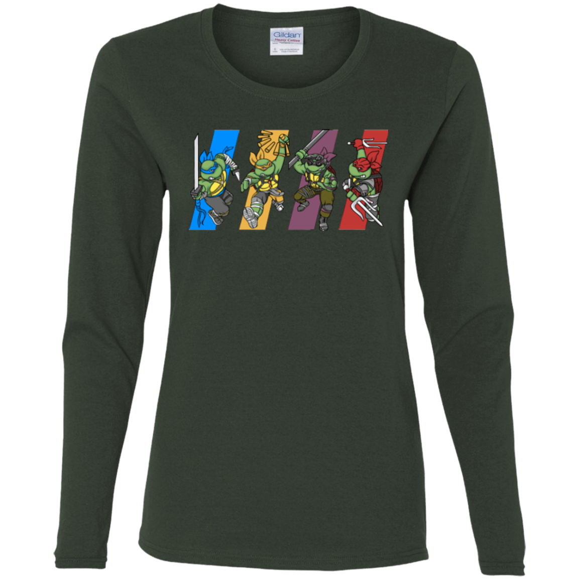 T-Shirts Forest / S Select your Ninja Women's Long Sleeve T-Shirt