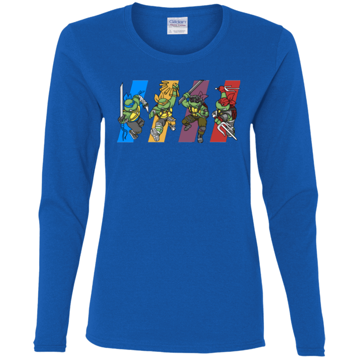 T-Shirts Royal / S Select your Ninja Women's Long Sleeve T-Shirt