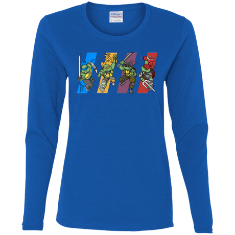 T-Shirts Royal / S Select your Ninja Women's Long Sleeve T-Shirt