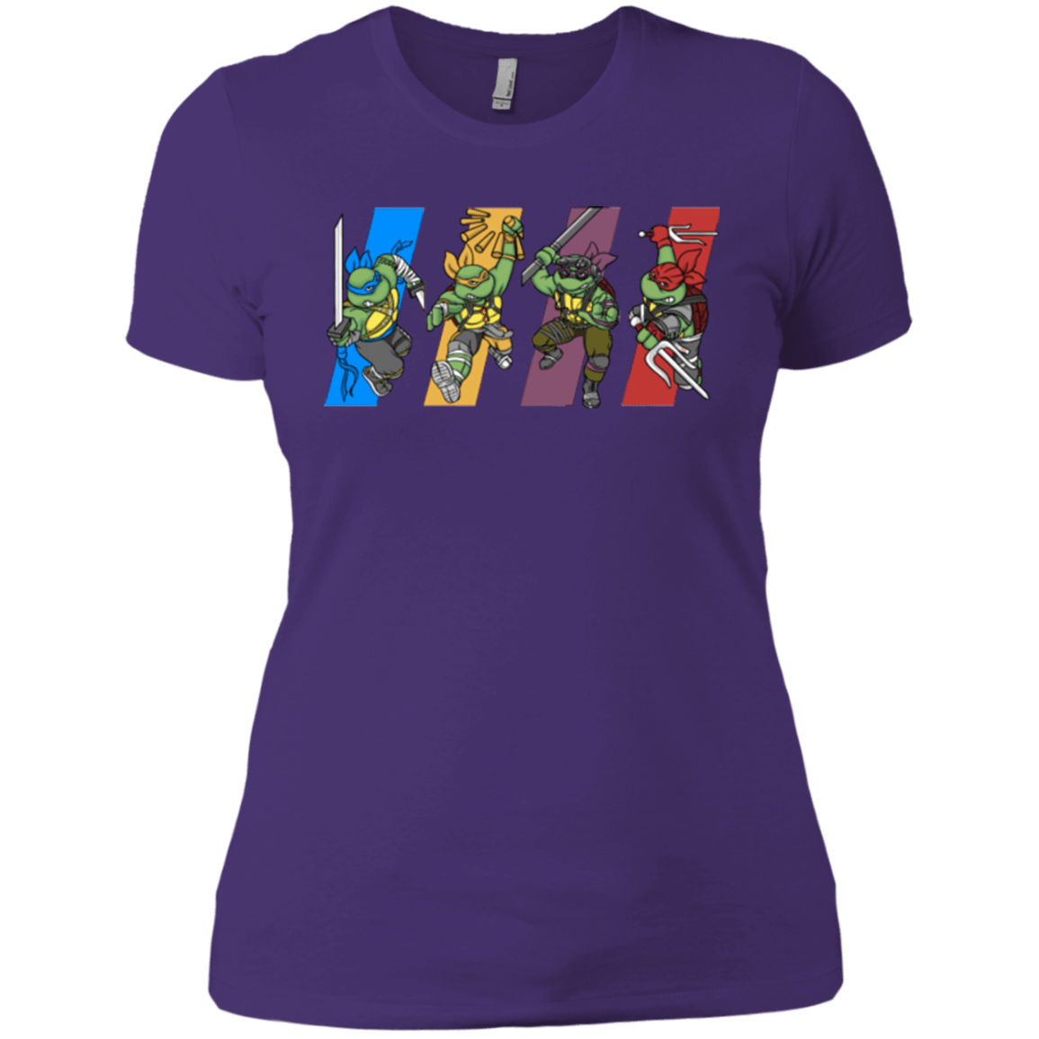 T-Shirts Purple Rush/ / X-Small Select your Ninja Women's Premium T-Shirt