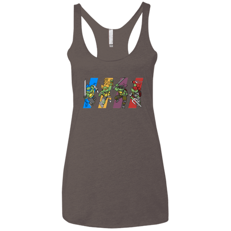 T-Shirts Macchiato / X-Small Select your Ninja Women's Triblend Racerback Tank