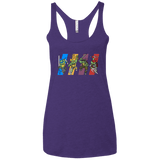 T-Shirts Purple Rush / X-Small Select your Ninja Women's Triblend Racerback Tank