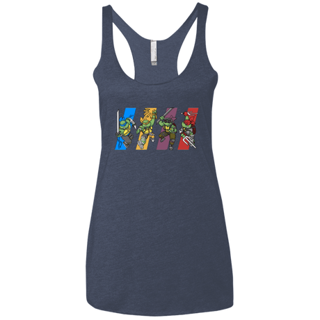 T-Shirts Vintage Navy / X-Small Select your Ninja Women's Triblend Racerback Tank
