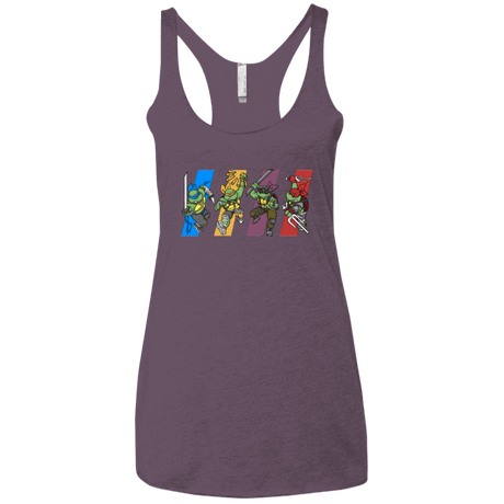 T-Shirts Vintage Purple / X-Small Select your Ninja Women's Triblend Racerback Tank