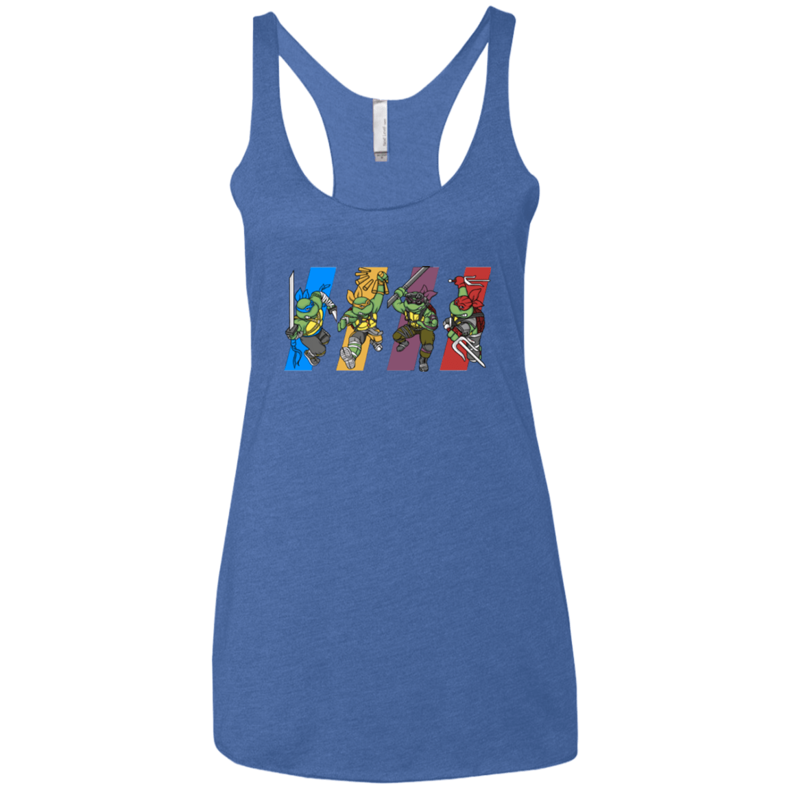 T-Shirts Vintage Royal / X-Small Select your Ninja Women's Triblend Racerback Tank