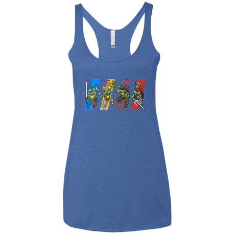T-Shirts Vintage Royal / X-Small Select your Ninja Women's Triblend Racerback Tank
